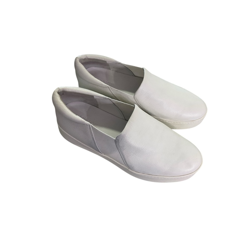 Vince White Leather Slip-On Sneaker - Picture 2 of 5